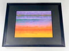 Marmalade Sky Mixed Media Collage Print