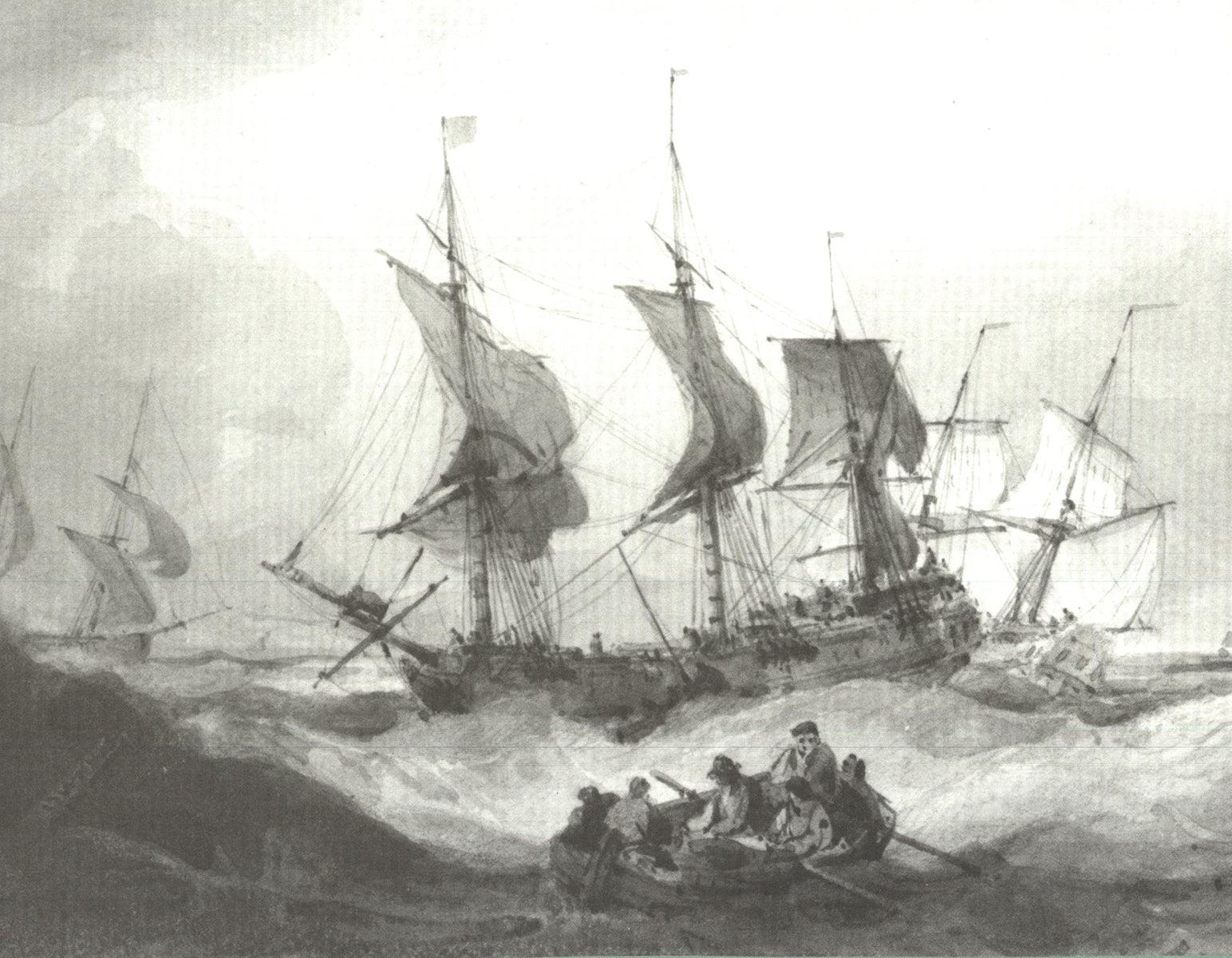 Masters of the Sea- British Marine Watercolors 1987 For Sale 1