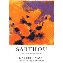 Maurice-Elie Sarthou 'Galerie Vasse' 1976- litografia