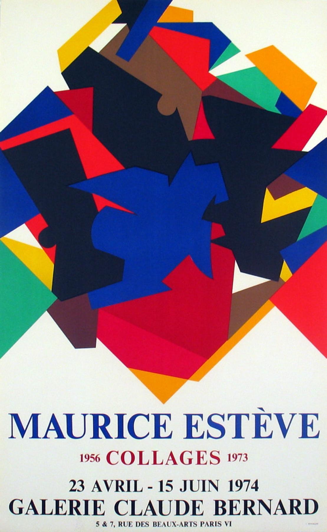 Maurice Esteve 
Collagen
 1974 – Print von Unknown
