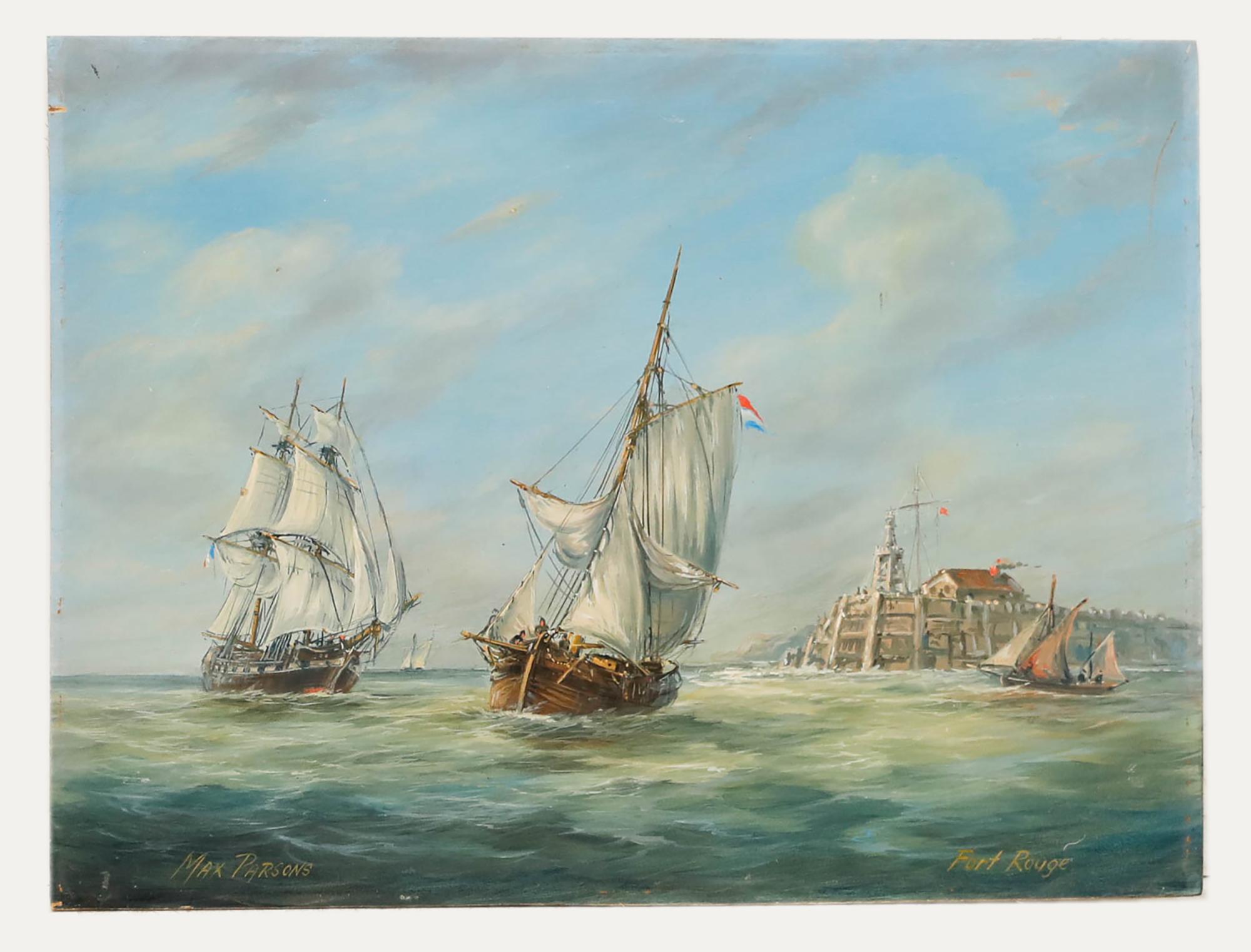Max Parsons ARCA (1915-1998) - Radierung des 20. Jahrhunderts, Fort Rouge – Print von Unknown