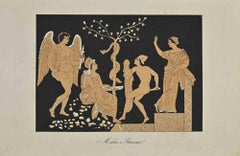 Medea und Jason – Lithographie – 1862