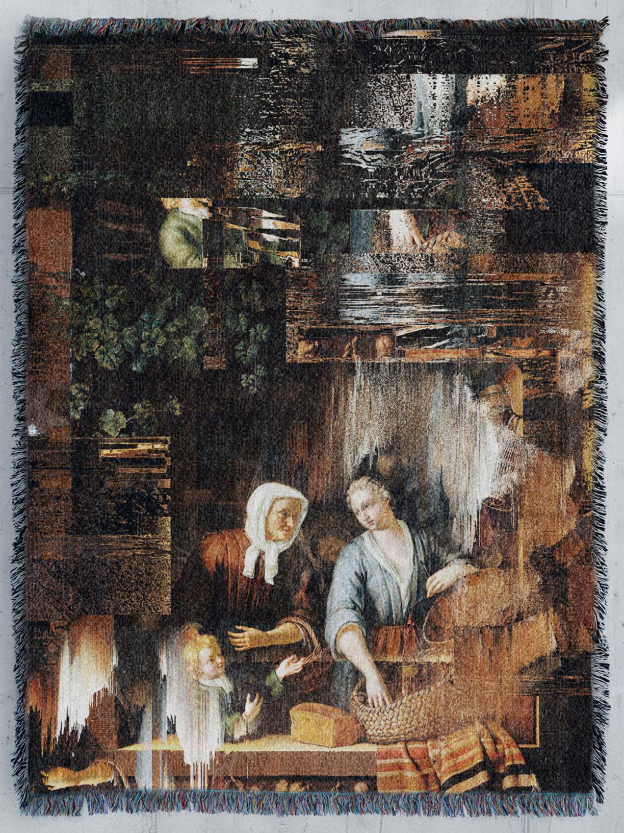 Memories of “The Grocer's Shop” by Frans van Mieris by Marco Salvi - Print by Unknown