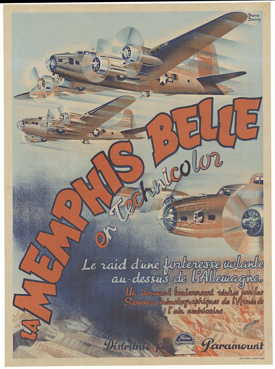 Memphis Belle original vintage movie poster - French lithograph
