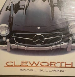 Mercedes-Benz 300 SL Gullwing     Poster Art