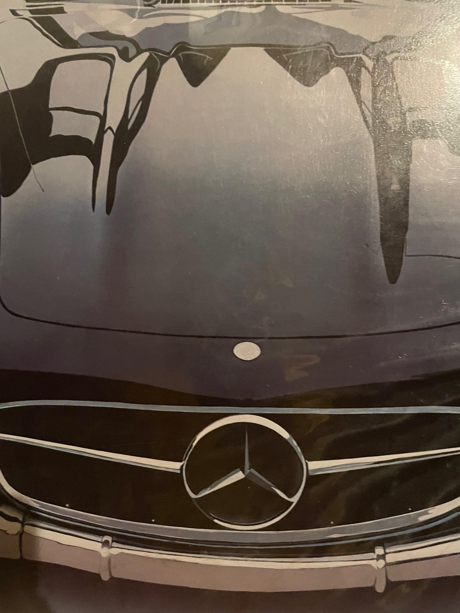 Mercedes Benz 300 SL Gullwing     Poster d'arte - Print Fotorealista di Unknown