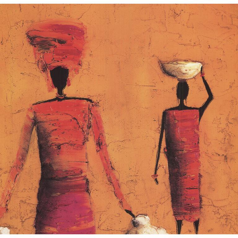 Michel Rauscher 'To the Village' 2005- Offset Lithograph 1