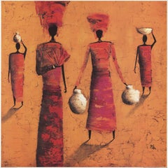 Michel Rauscher 'To the Village' 2005- Offset Lithograph