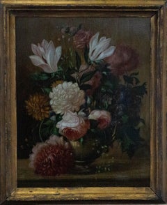 Mid 20th Century Oil - Floral Array