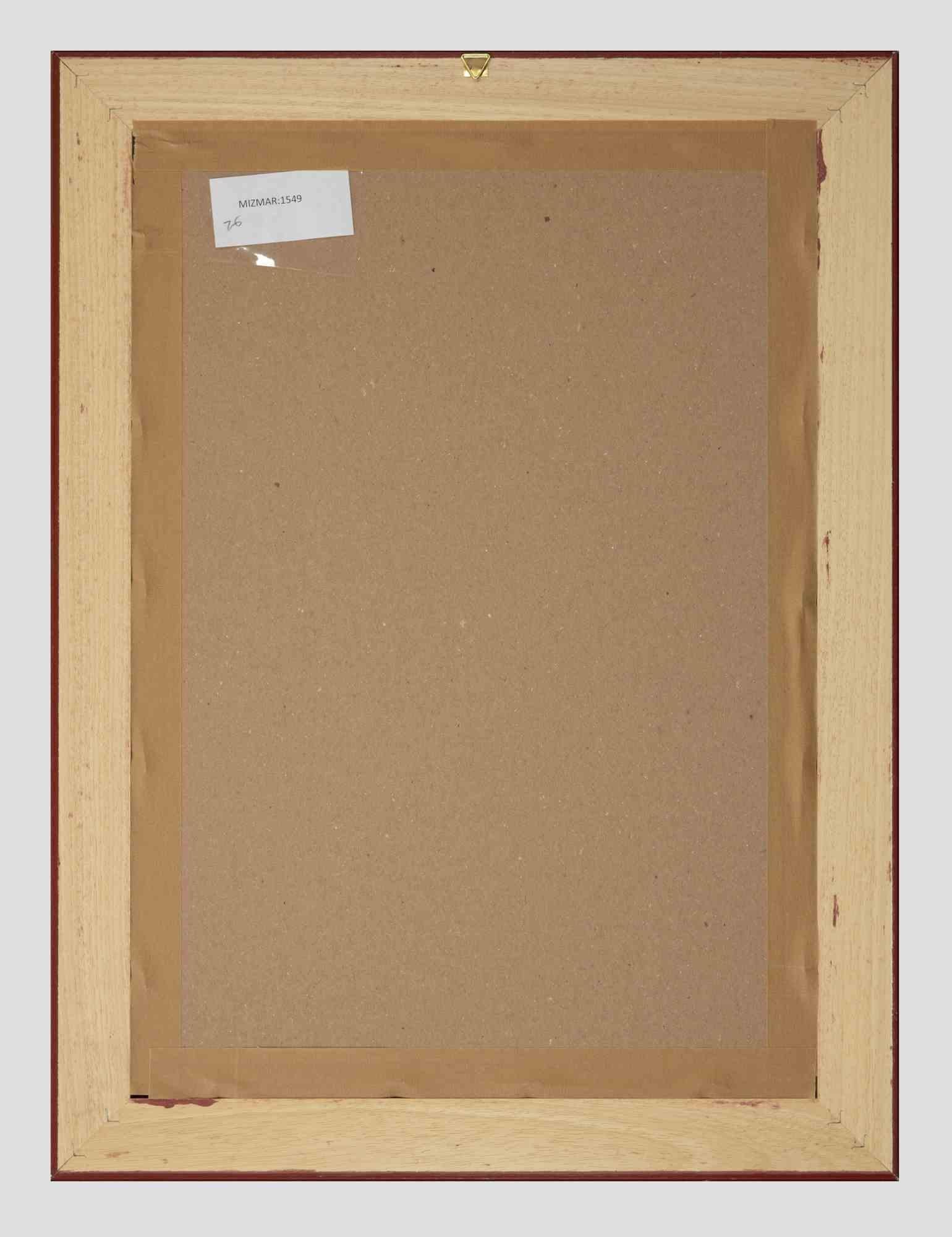 Le ministère de la Guerre - Pourquoi David a vaincu Golia - Lithographie originale - 20e siècle - Moderne Print par Unknown