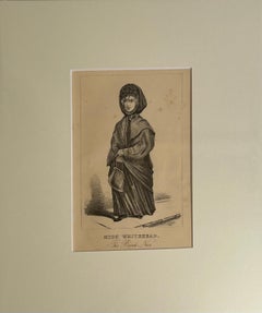 Miss Whitehead - The Bank Nun Engraving, 19th Century, Unframed