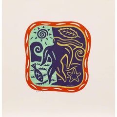 Mitchell - Contemporary Silkscreen, Mother Nature