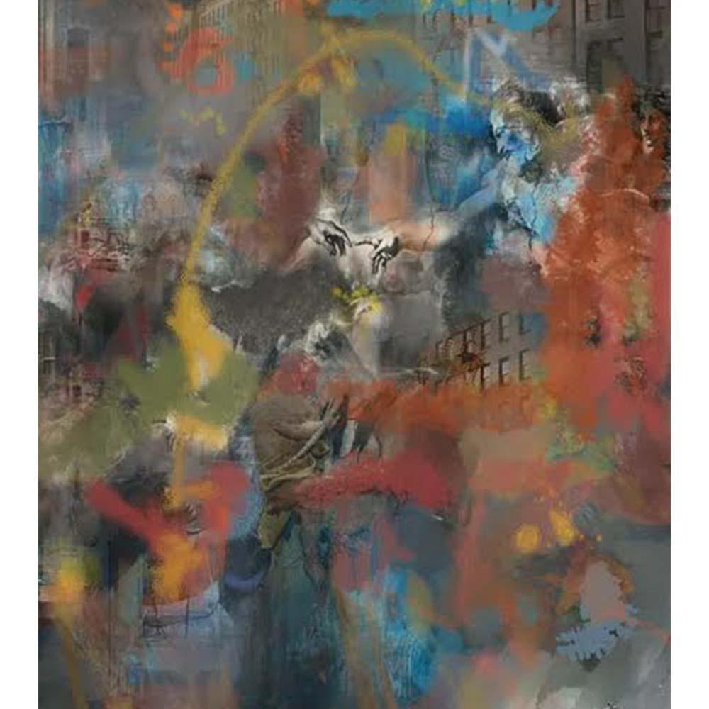 Impression technique mixte intitulée « End of Days », encadrée en vente 2