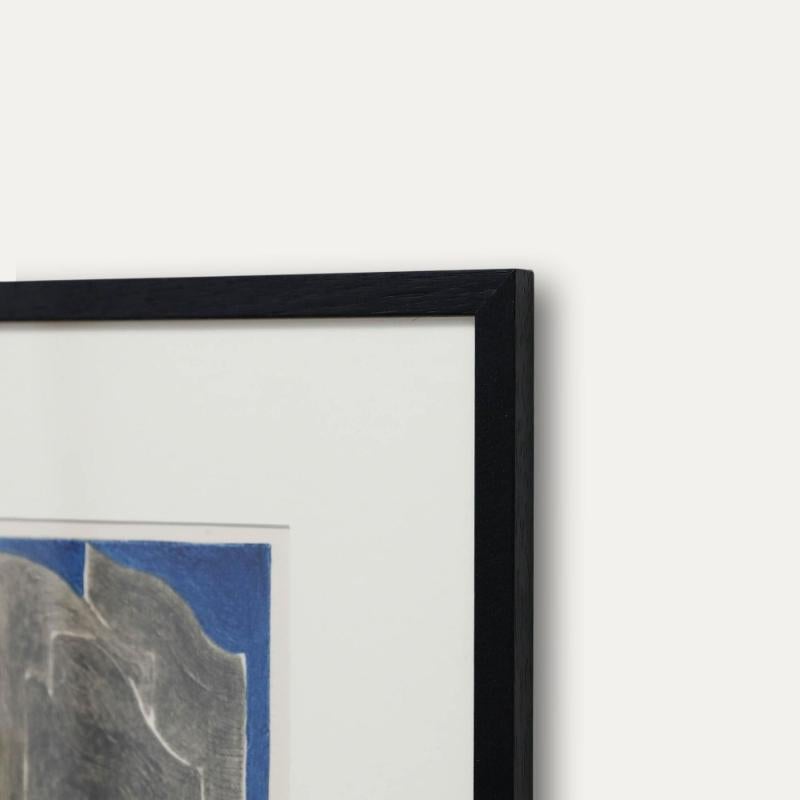 Modernist 1973 Aquatint - Abstract Skyscrapers II For Sale 1