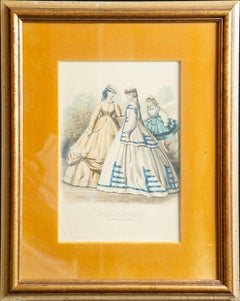 MODES DE PARIS 'Les Desmoiselles' 1865