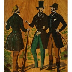 Modes De Paris Petit Courrier Des Dames Menswear Plaque