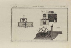 Molino d'Acqua - Etching - 18th Century