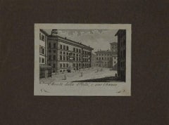 Mons Pietatis - Etching after Franzetti - 1820