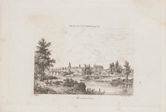 Montauban -  Litografia - XIX secolo