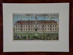 Antique "Mordon Colledge (the original spelling) Black Heath" from Universal Magazine