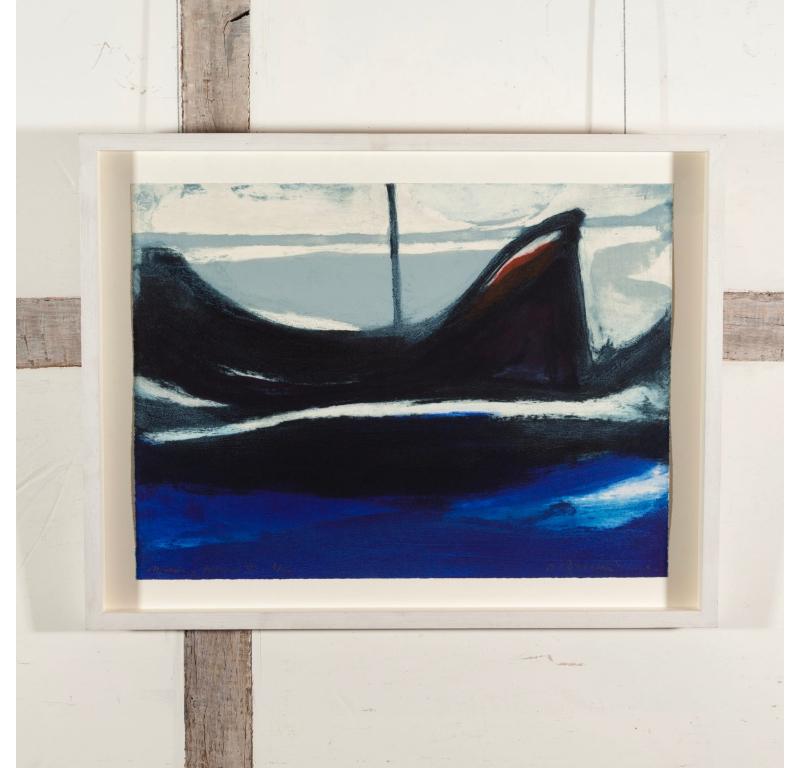 Mañana a flote por Hughie O'Donoghue, 2016 - Print de Hughie O’Donoghue