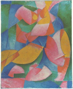 Morton Livingston Schamberg 'Figure B (Geometrical Pattern)'