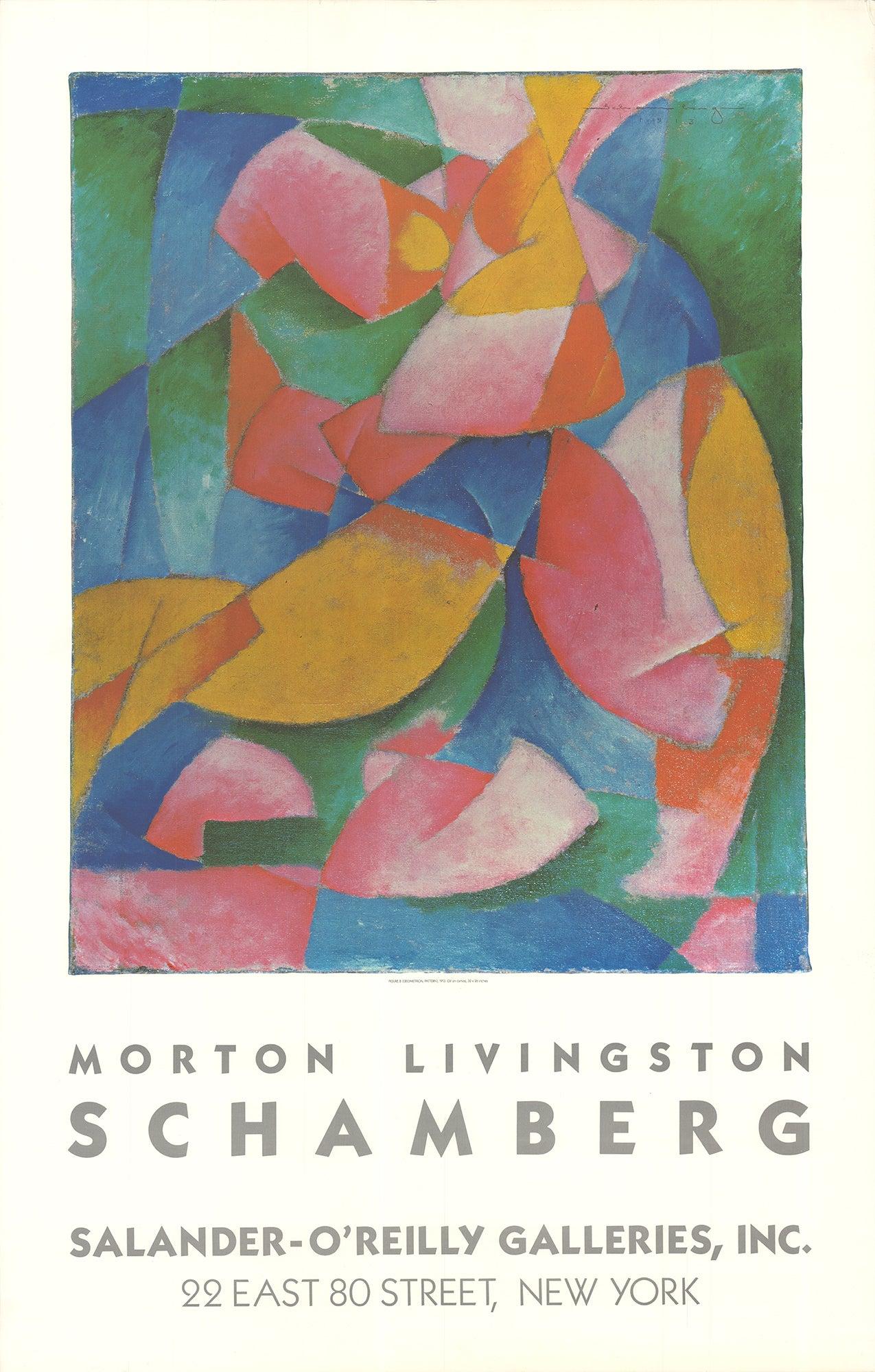 Morton Livingston Schamberg 'Figure B (Geometrical Pattern)' - Print by Unknown