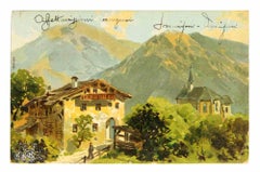 Mountain Landscape - Vintage Postcard - Early 20th Century