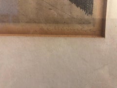 Mystery Signed Etching
