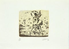 Mythology - Original Etching - 1987