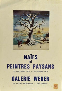 Naifs - Vintage Poster - Galerie Weber 1979
