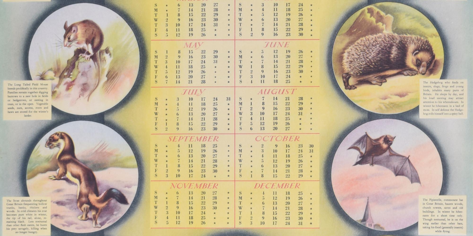 1949 calendar