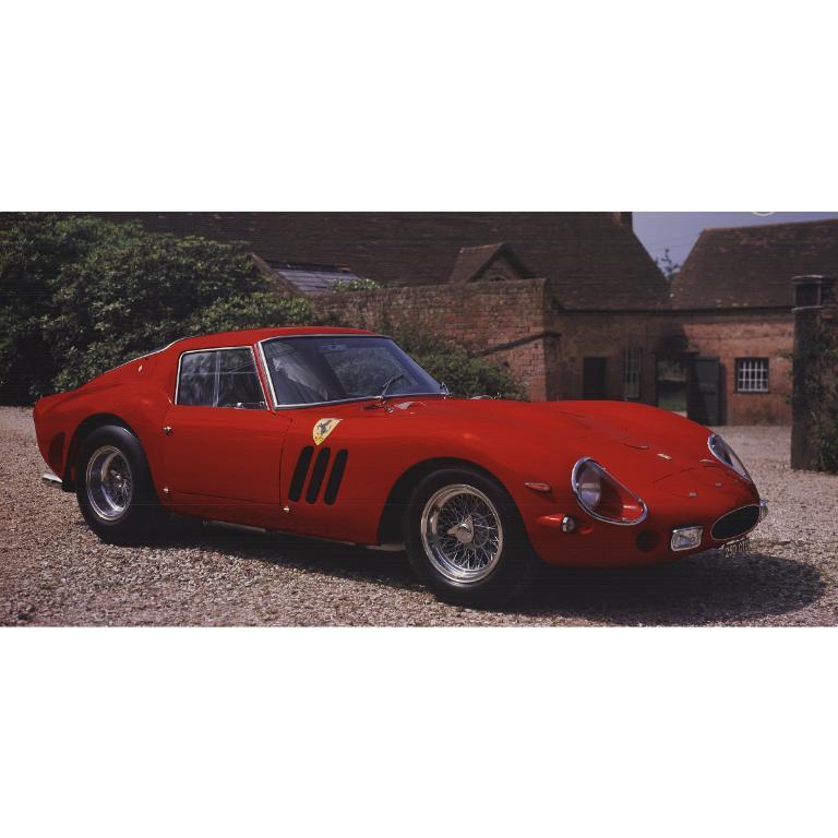 Paper Size: 24 x 36 inches ( 60.96 x 91.44 cm )
 Image Size: 16.5 x 33 inches ( 41.91 x 83.82 cm )
 Framed: No
 Condition: A-: Near Mint, very light signs of handling
 
 Additional Details: Advertisement poster for the Ferrari 250 GTO or Grand