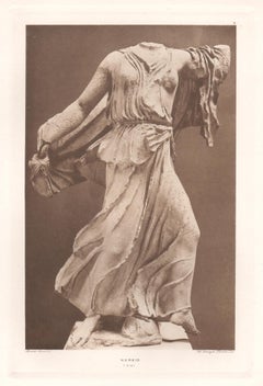 Nereida, Museo Británico Antigüedad griega Escultura clásica Fotograbado