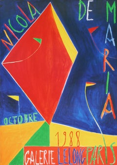 Nicola de Maria 'Galerie Lelong' 1988