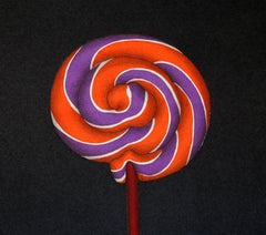 Night Flower IV, Signed Surrealist Screenprint