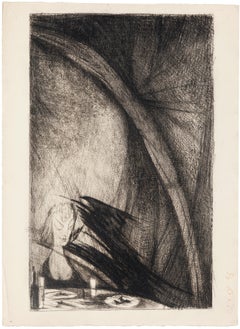 Nightmare  - Original Etching - 1958