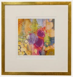 Nola Armstrong – Giclee des 20. Jahrhunderts, Blumen am Kupferberg