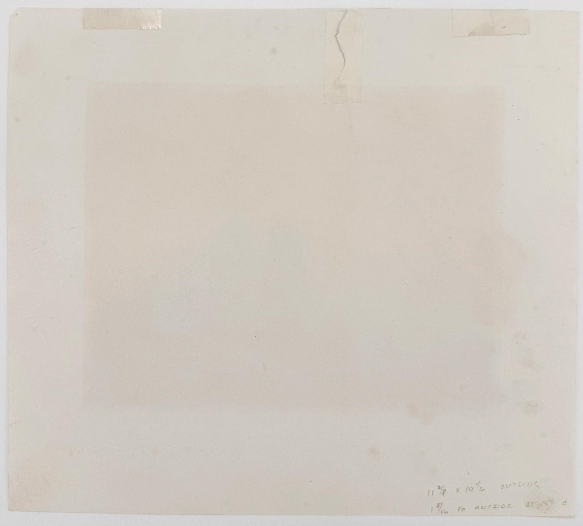 Notre-Dame Cathedral from the Seine - French School Print by Unknown