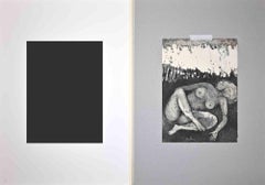 Nude - Original-Radierung - Mitte des 20. Jahrhunderts