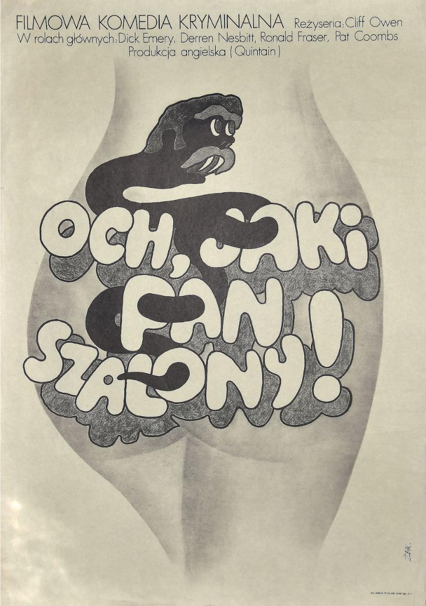 Unknown Figurative Print - Och, jaki pan szalony - Vintage Poster - Offset Print - 1974