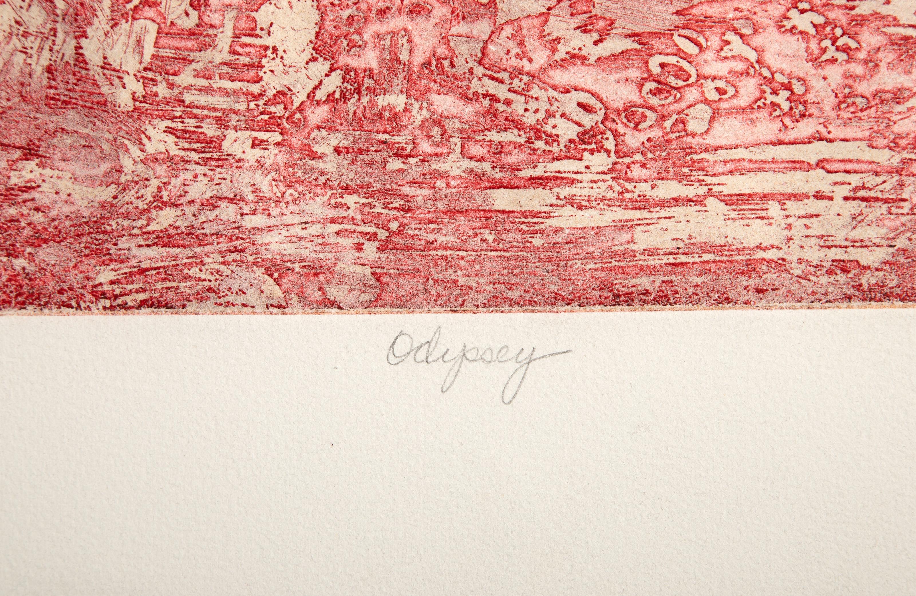 Odyssey, Etching with Aquatint by Joe Durante For Sale 3