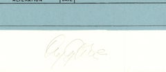 Olin Stephens 'Bolero- Accommodations Plan, 1949' 2004- Signed