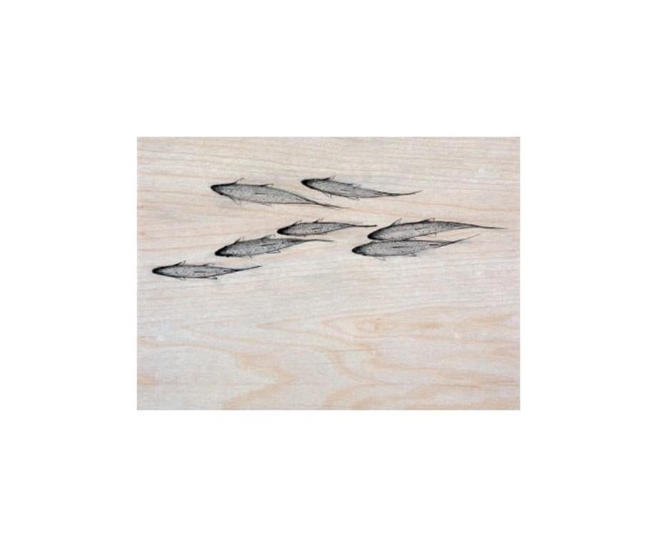 Unknown Animal Print - Oncorhynchus Mykiss, The Steelhead, Print by Joseph Rossano, 2018