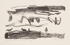 One Feather - Miracle Enough!, Modern Lithograph by Wallace Putnam