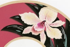 Orchid and Bamboo (Sensu-e)