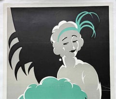 Original 1920 Michaels Hustru- Michaels Wife vintage Swedish silent movie poster