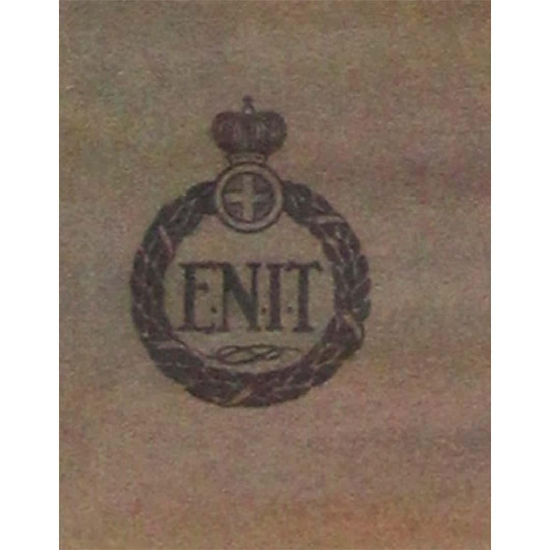 Originales italienisches Reiseplakat von 1933 wirbt für Trient - ENIT Italienische Eisenbahnen im Angebot 1