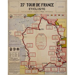 Originales Originalplakat der Tour de France 1933 - 27e Tour de France
