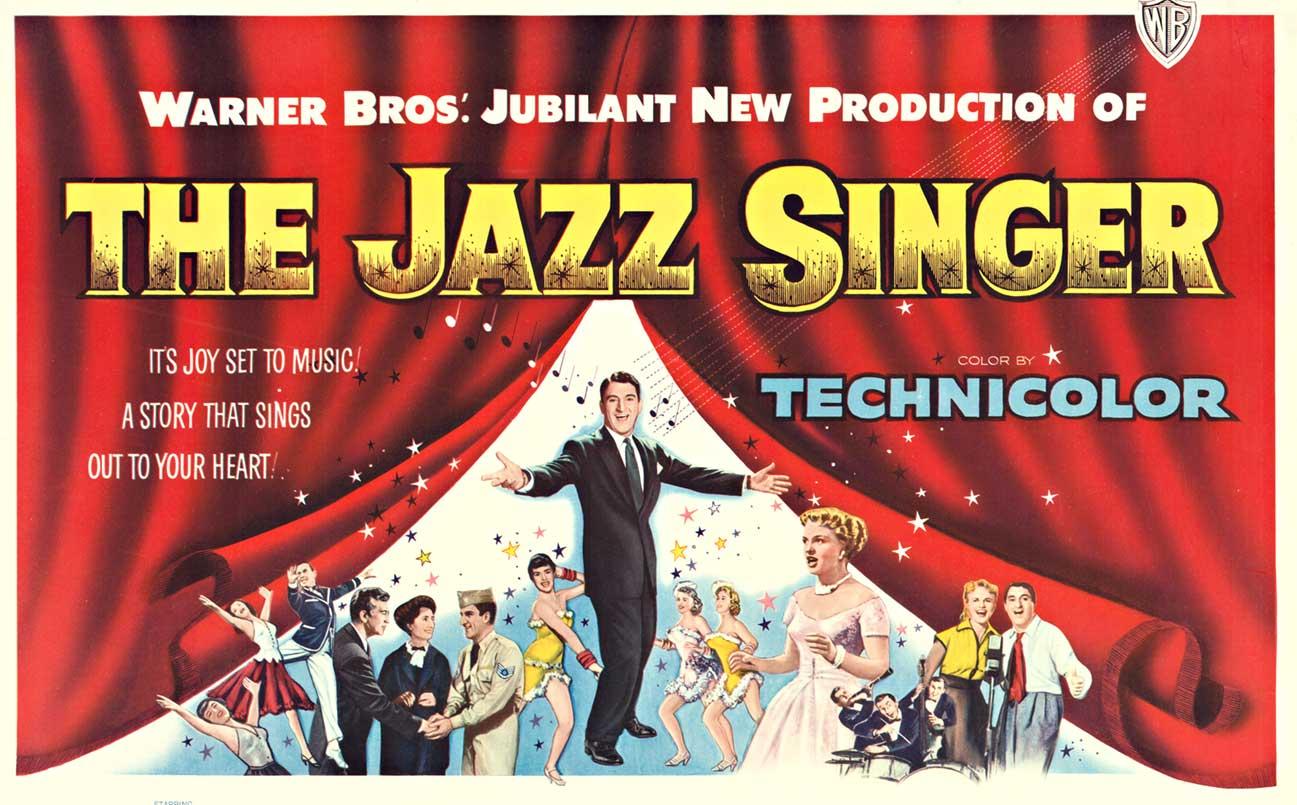 Poster cinematografico originale a mezzo foglio del 1953 de 